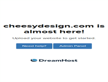 Tablet Screenshot of cheesydesign.com